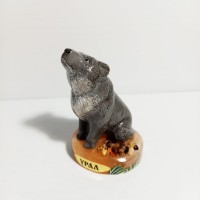 Уральские сувениры из камня "Волк" - Сувенирная продукция