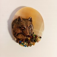 Сувениры из камня"Волк" - Сувенирная продукция