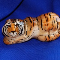 Фигурки из селенита "Тигр" - Сувенирная продукция