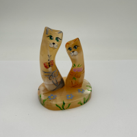 Фигурки из селенита "Кошки пара №2" - Сувенирная продукция