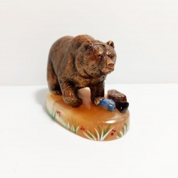 Уральские сувениры из камня "Идущий медведь" - Сувенирная продукция