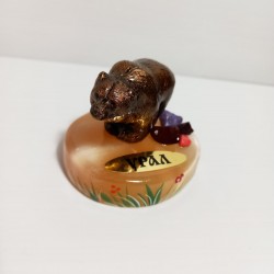 Уральские сувениры из камня "Мишка маленький" - Сувенирная продукция