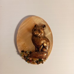 Сувениры из камня "Лисица"  - Сувенирная продукция