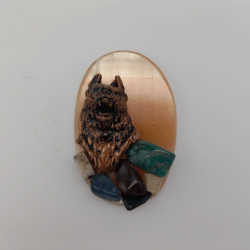 Сувениры из камня "Волк" - Сувенирная продукция