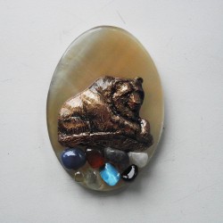 Сувениры из камня "Медведь лежачий" - Сувенирная продукция