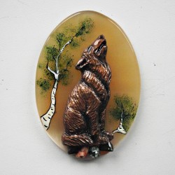 Сувениры из камня"Волк" - Сувенирная продукция